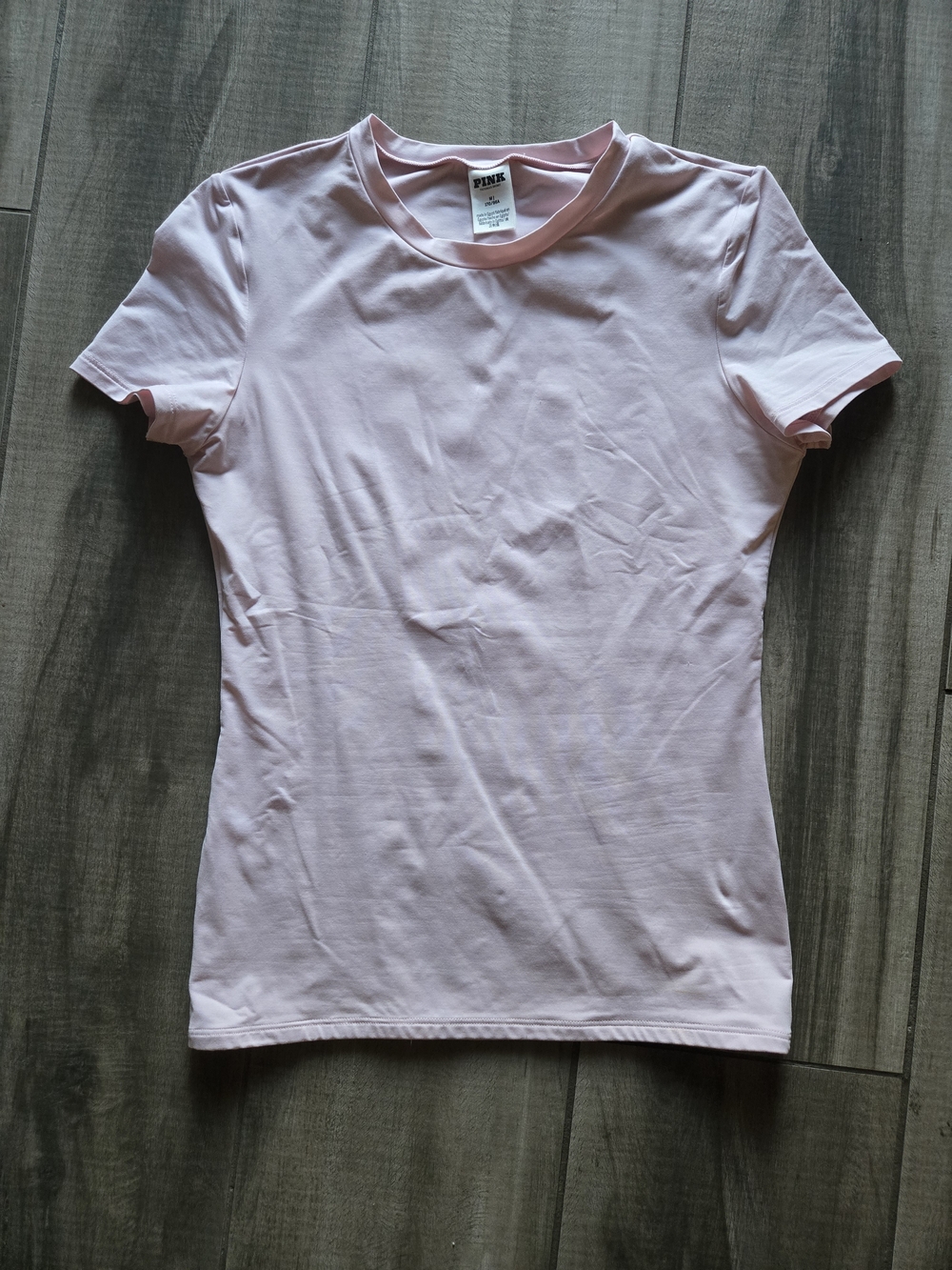 PINK Victoria's Secret Light Pink Short Sleeve Tee